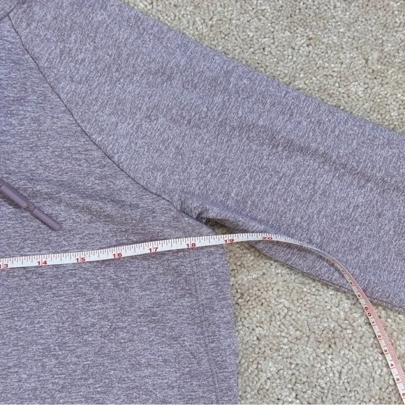 Athleta Women's Uptempo Heather Purple Hoodie  - Size Small - Picture 7 of 8